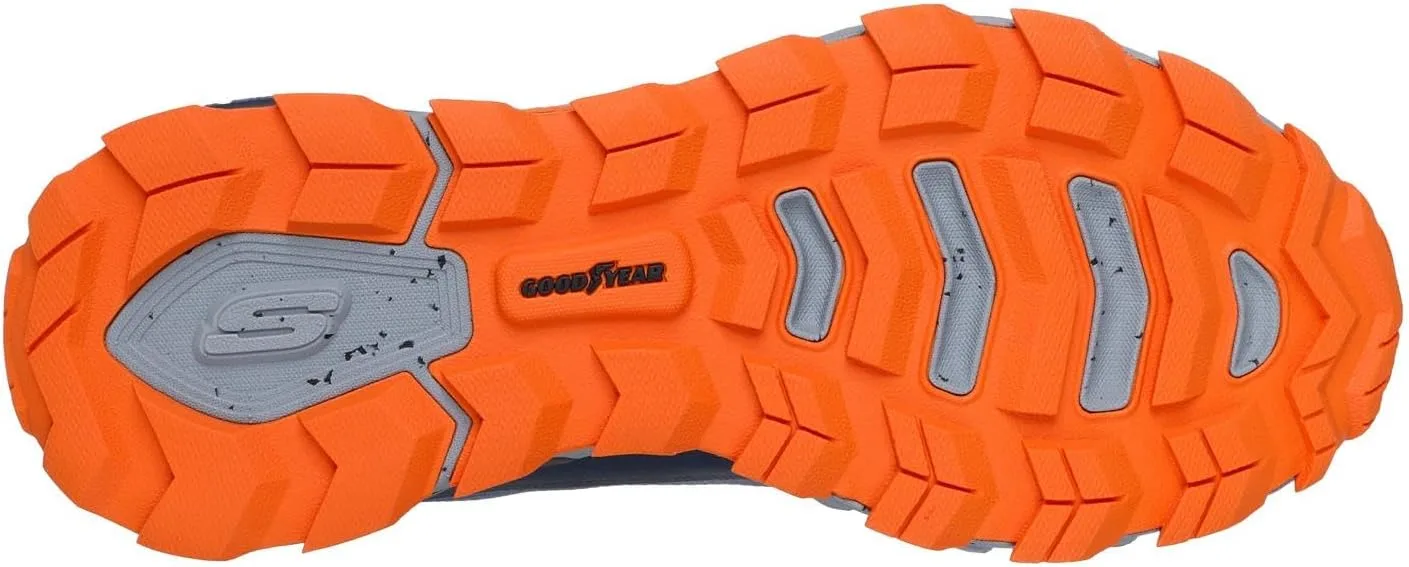Мужские кроссовки Skechers Max Protect Promote Track Trainers, синий/оранжевый — фото 2