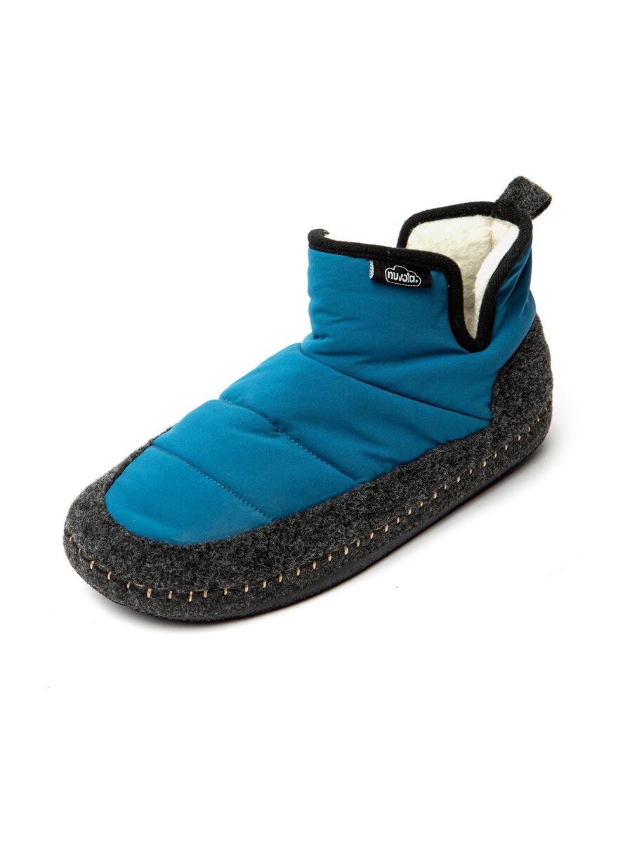 Тапочки Nuvola. Boot New Wool, цвет Petrol