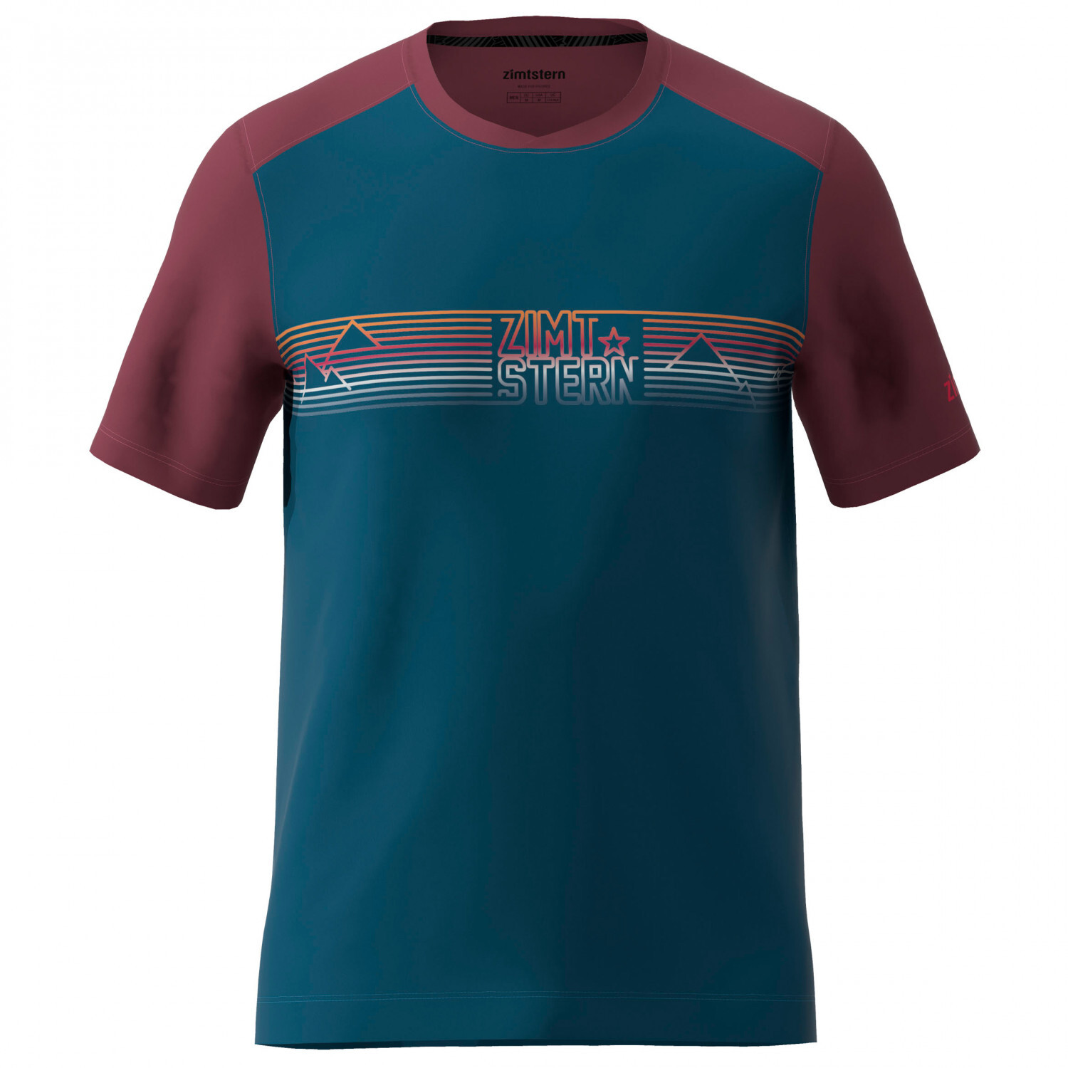 

Велосипедный трикотаж Zimtstern Trailflowz Shirt S/S, цвет French Navy/Windsor Wine, Серый, Велосипедный трикотаж Zimtstern Trailflowz Shirt S/S, цвет French Navy/Windsor Wine