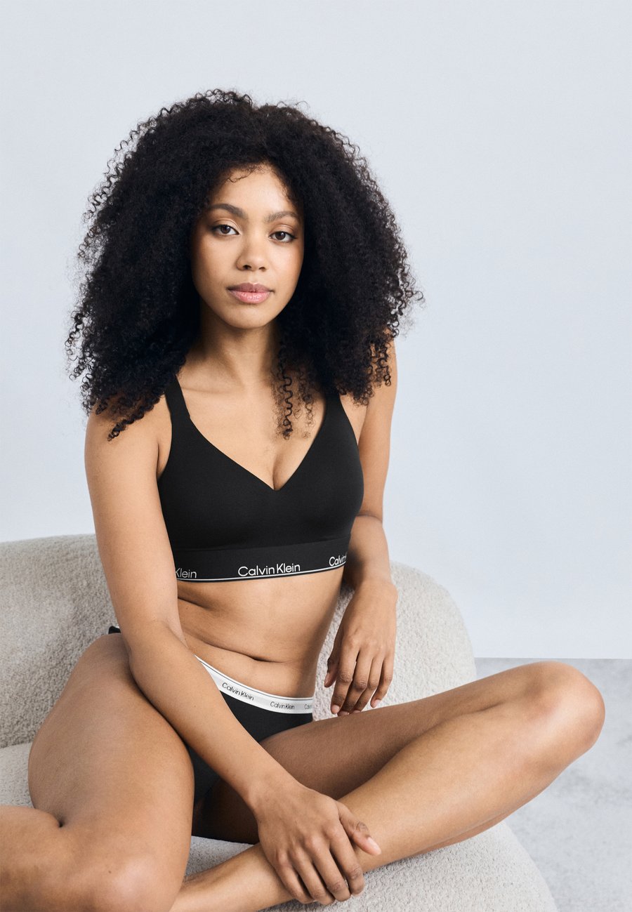 

Бюстгальтер Calvin Klein Underwear LIFT BRALETTE ICON COTTON MODAL, Black