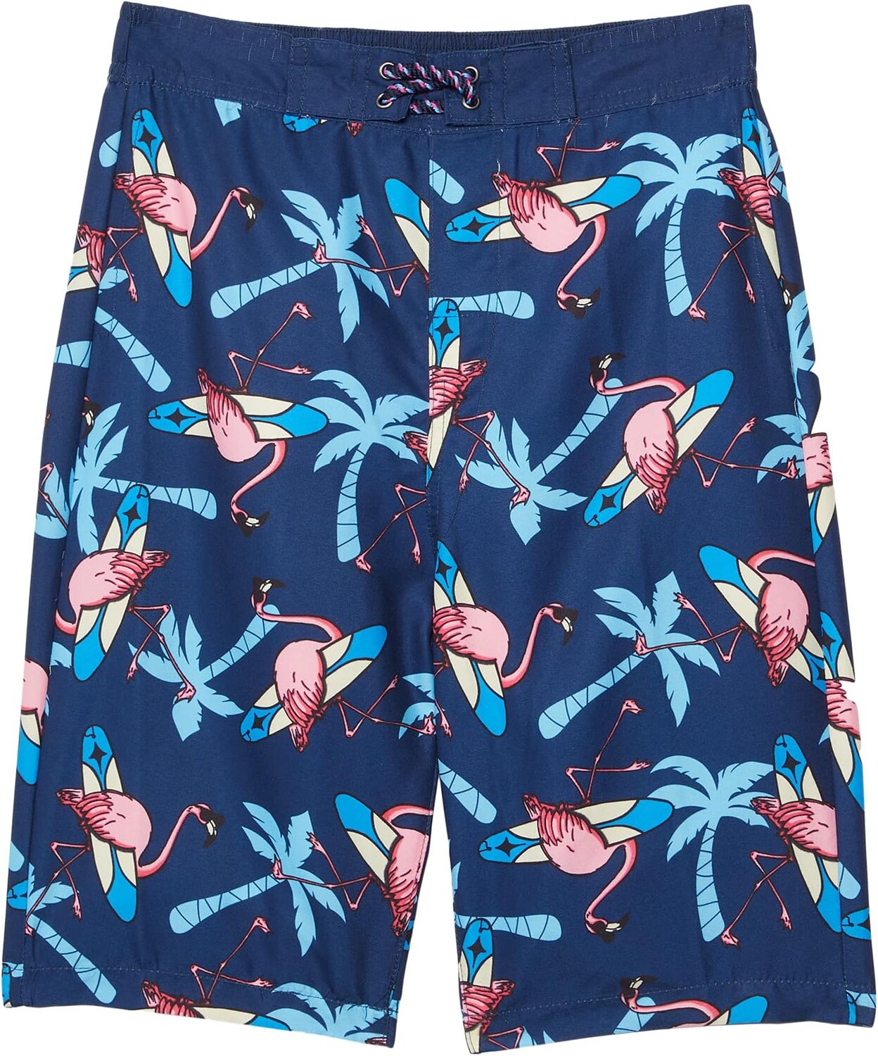 

Плавки Appaman Print Swim Trunks, цвет Flamingo/Palm Tree