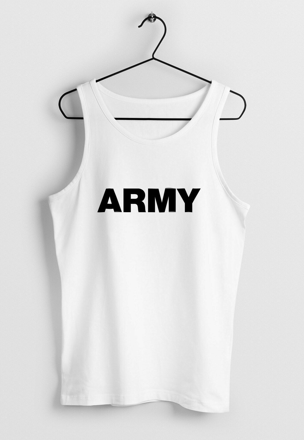 

Топ TANK- ARMY PRINT MUSCLE NEV Neverless, белый