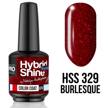 

Mol Hss 329 Red Passion - полуперманентный гибридный лак для ногтей Mollon Pro