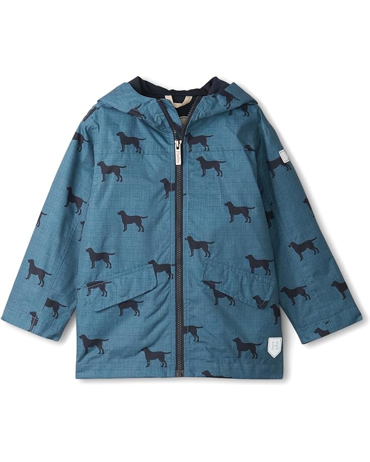 

Куртка Hatley Kids Preppy Dogs Field Jacket, цвет Ensign Blue