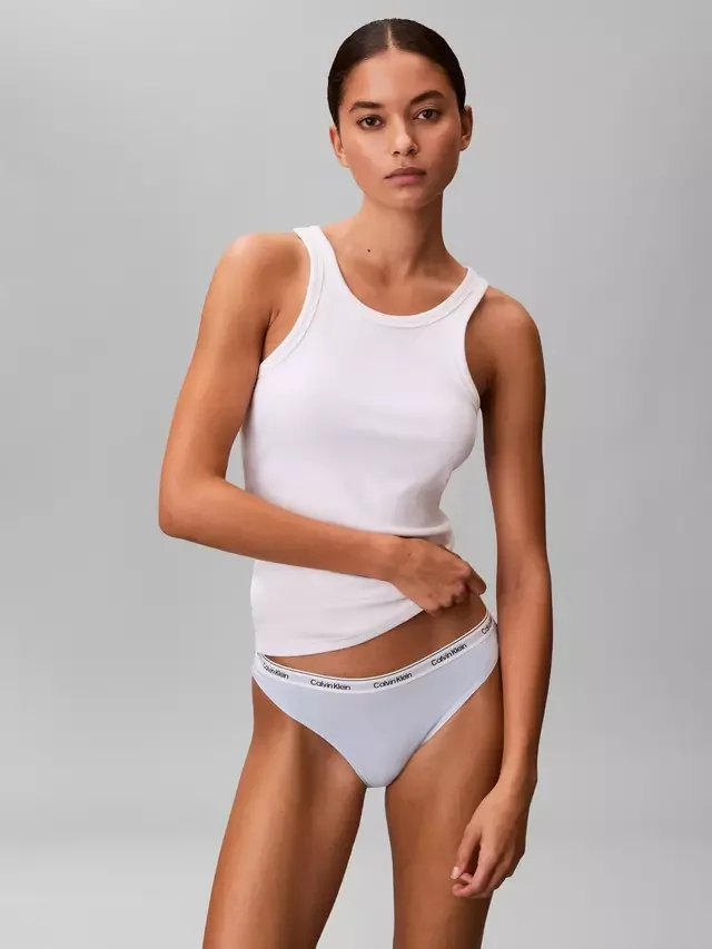 Логотип Icon, бикини, трусики Calvin Klein, Breezy Blue