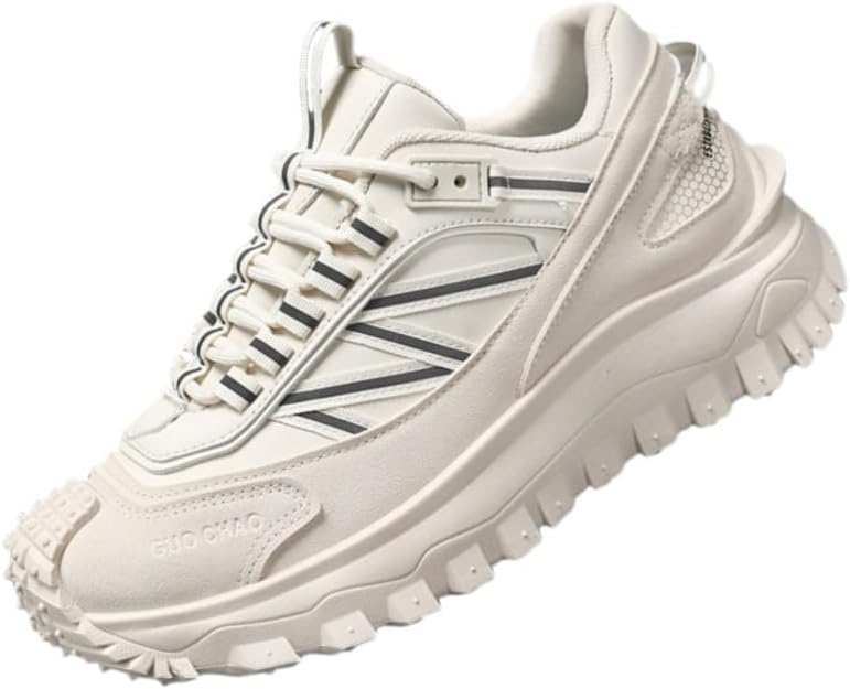 

Кроссовки Clolinde Plus Size весна 2025 для мужчин, бежевый