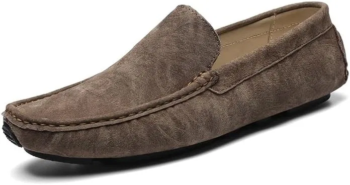 Лоферы мужские, кожа PU, Khaki SayfuR — фото 2