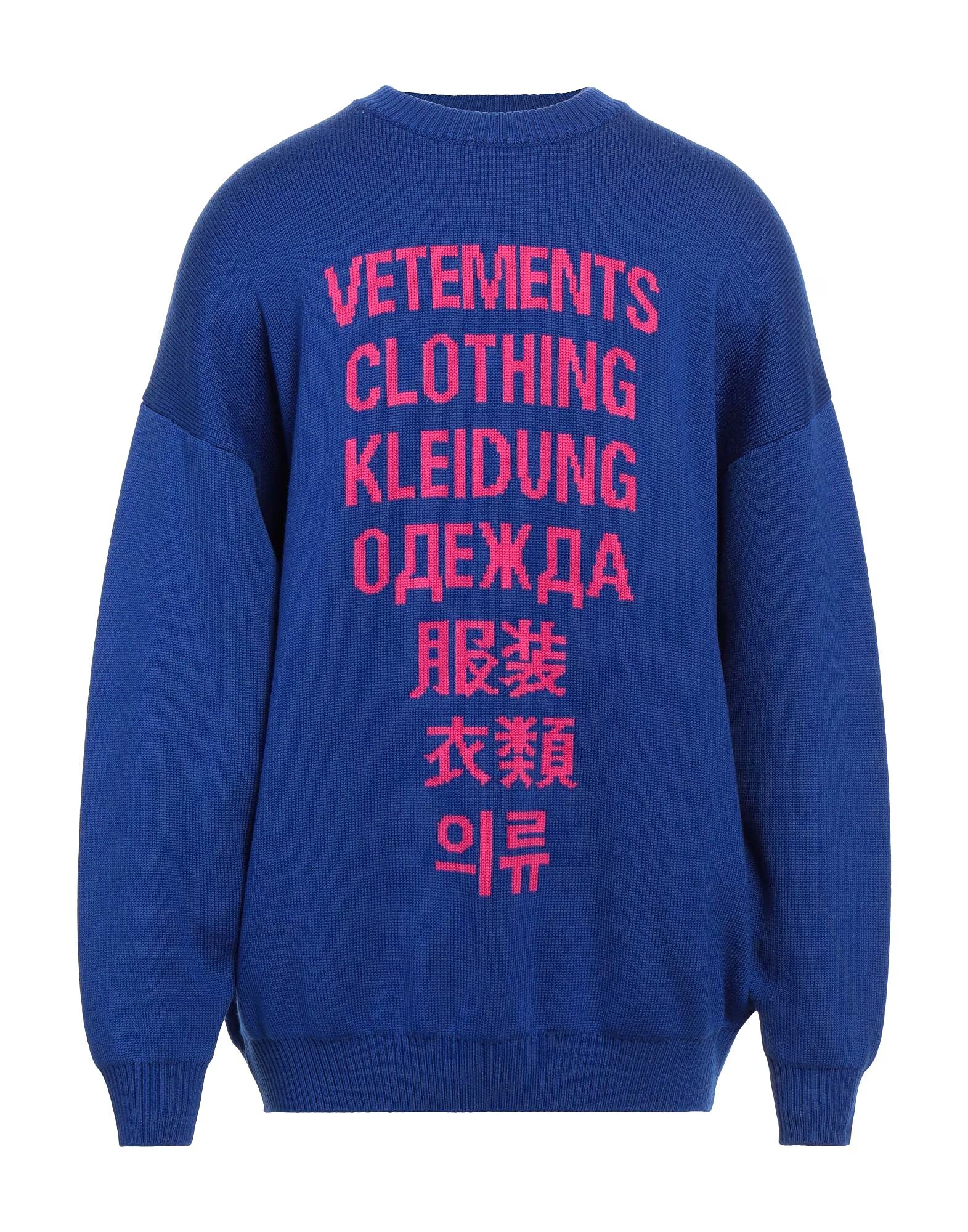 

Свитер Vetements, синий