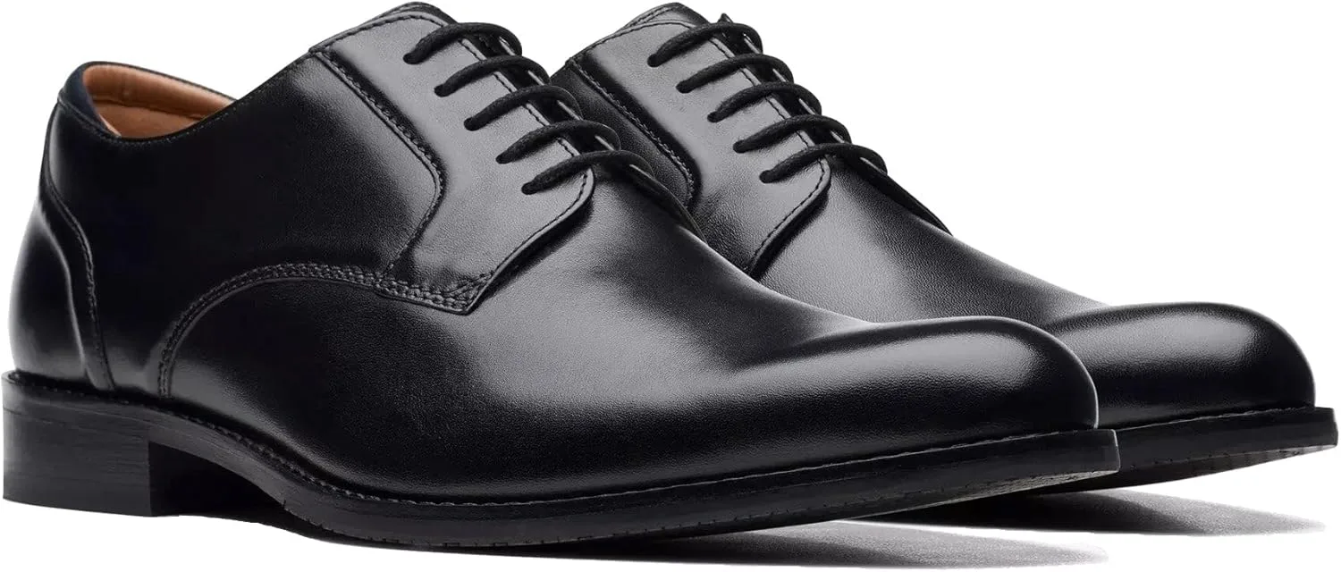 Мужские туфли Clarks Craft Arlo Lace, черный — фото 2