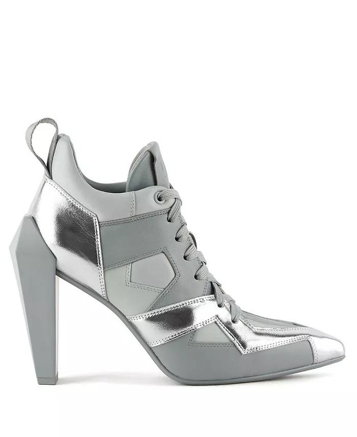 Женские кроссовки Gem Hi United Nude, серебро