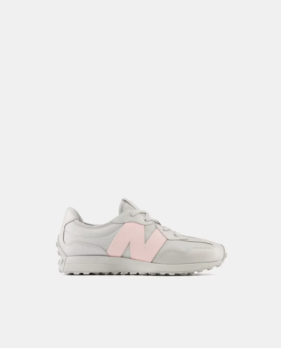 

New Balance 327 повседневная детская обувь, серый