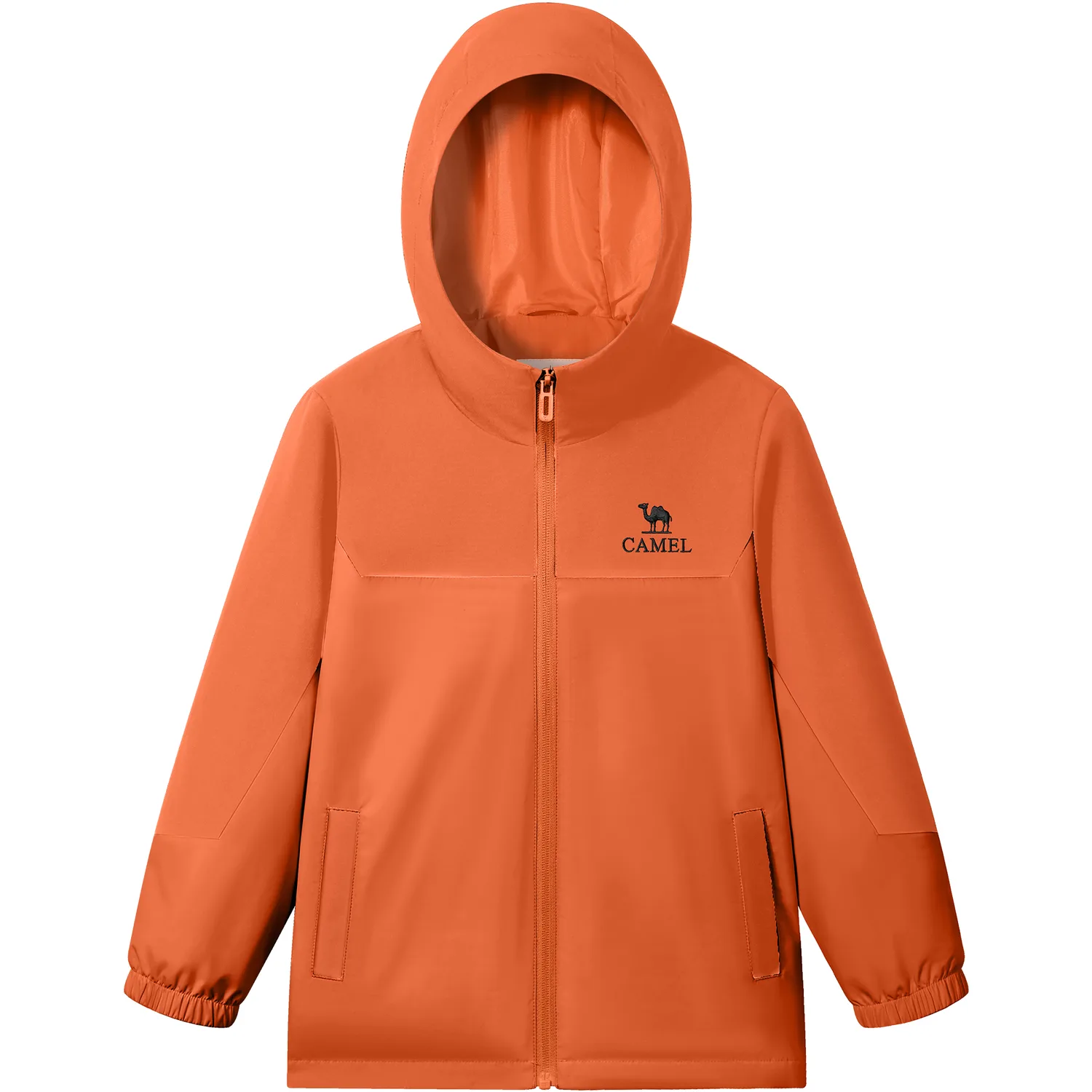 Детская куртка с капюшоном CAMEL, Oxidized Orange