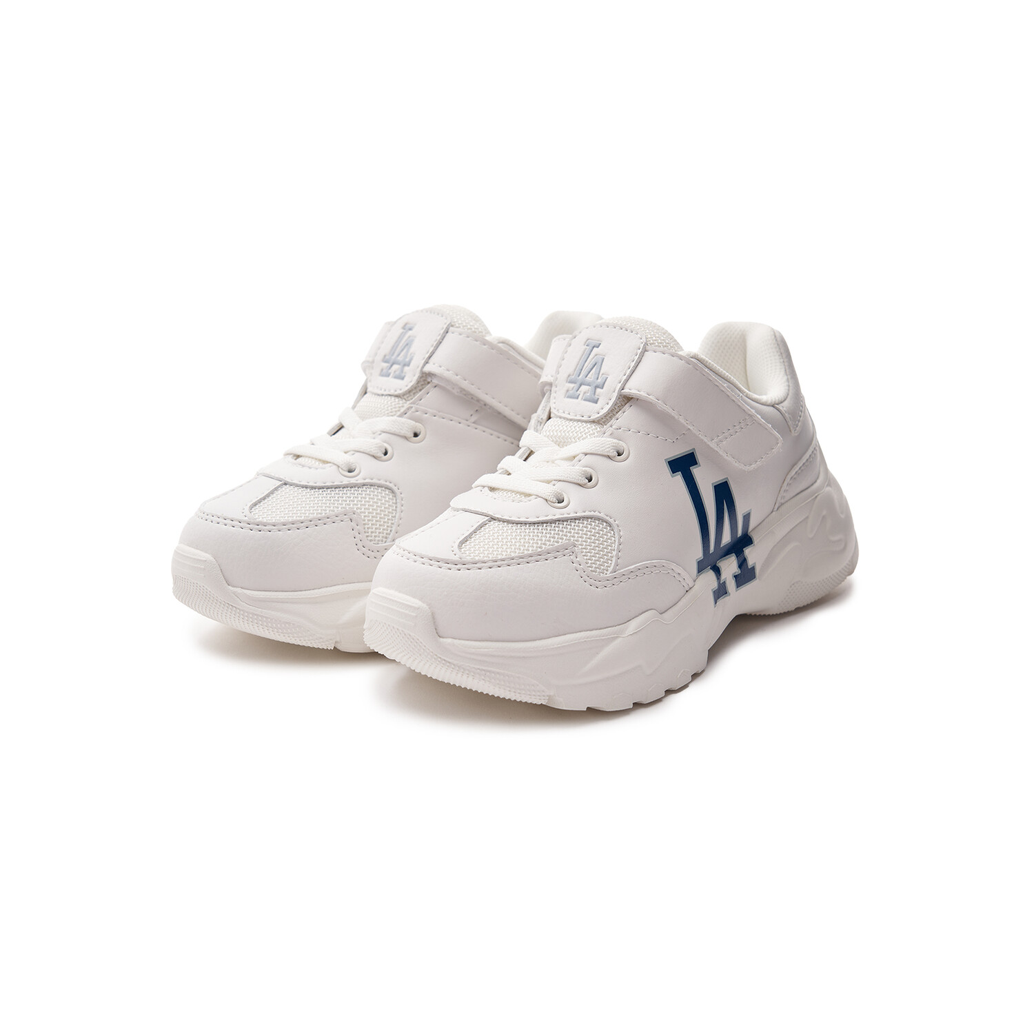 Кроссовки детские Big Ball Chunky Lifestyle GS Low-top белые Mlb, белый — фото 3