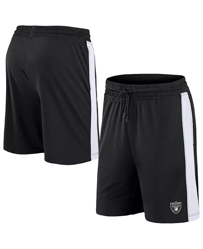 

Мужские черные свободные шорты Las Vegas Raiders Break It Fanatics