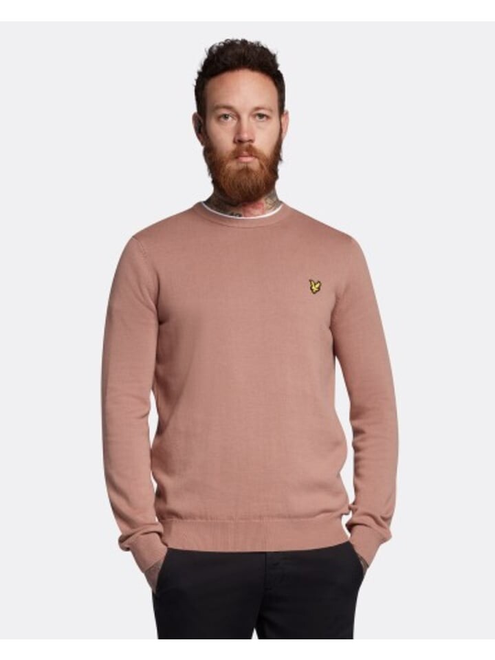 

Пуловер Lyle & Scott, розовый