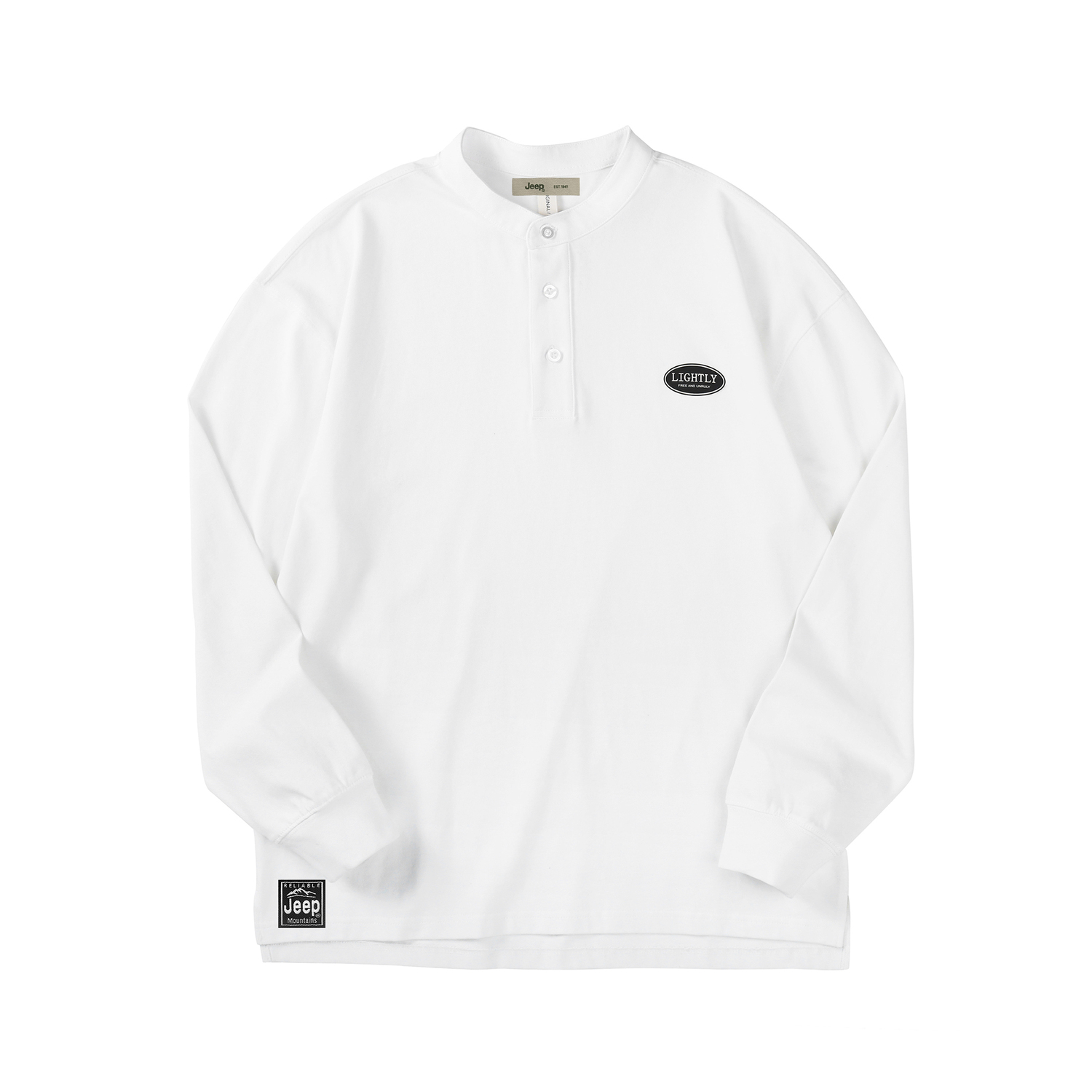 

Свитшот Unisex из коллекции Theme Jeep, белый fleece-lined