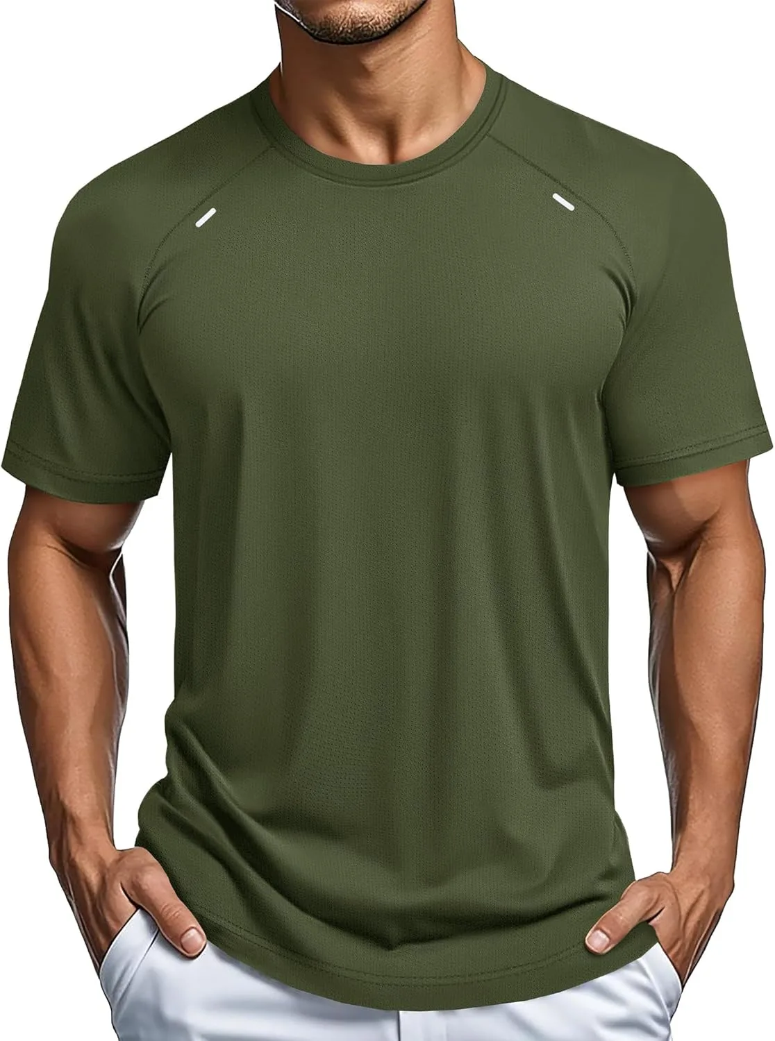 

Футболка мужская Dry Fit с коротким рукавом MAGCOMSEN