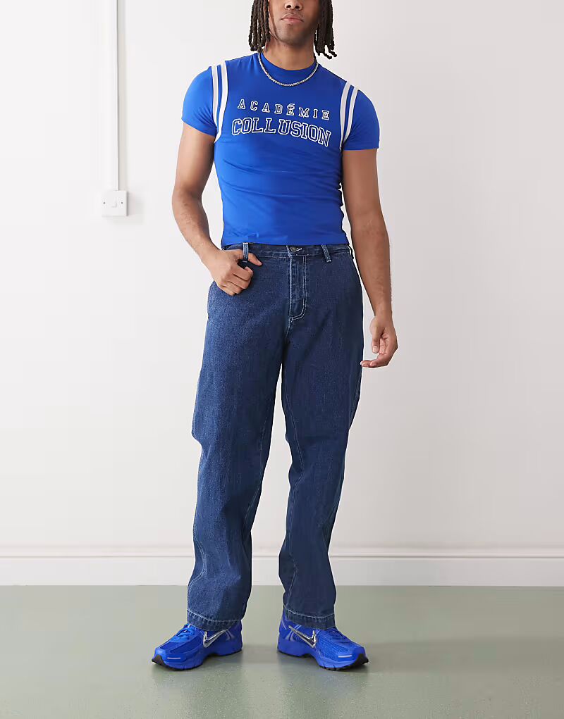 

Джинсы Obey Hardwork Carpenter цвета Stone Wash Indigo