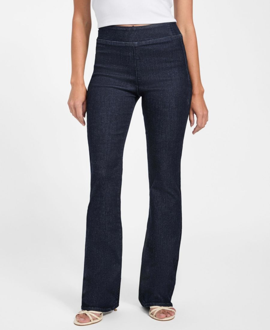 

Женские джинсы с высокой талией и расклешенными штанинами GUESS, Elated