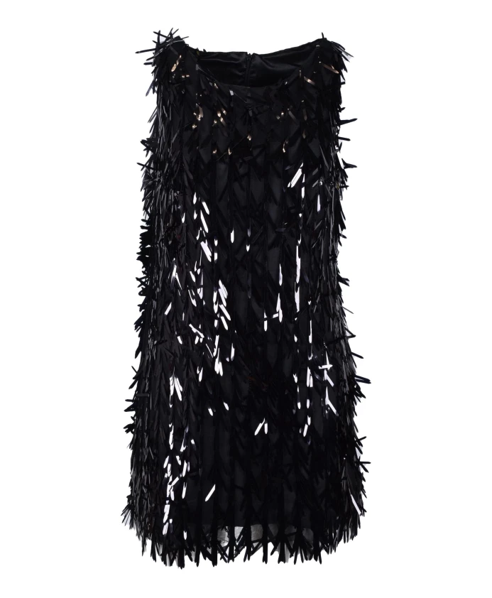 

Элегантное женское платье из полиэстера. Giulia N Couture, черный