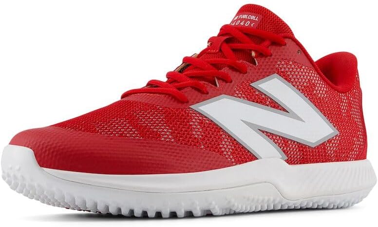Кроссовки New Balance FuelCell 4040v7 Turf-Trainer унисекс для взрослых, белый/красный