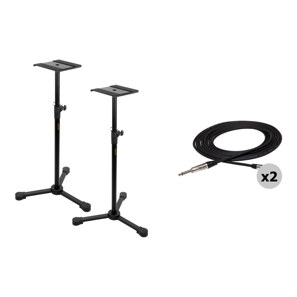 

B&H Photo Video Studio Monitor Stands Kit with 1/4" TS to RCA