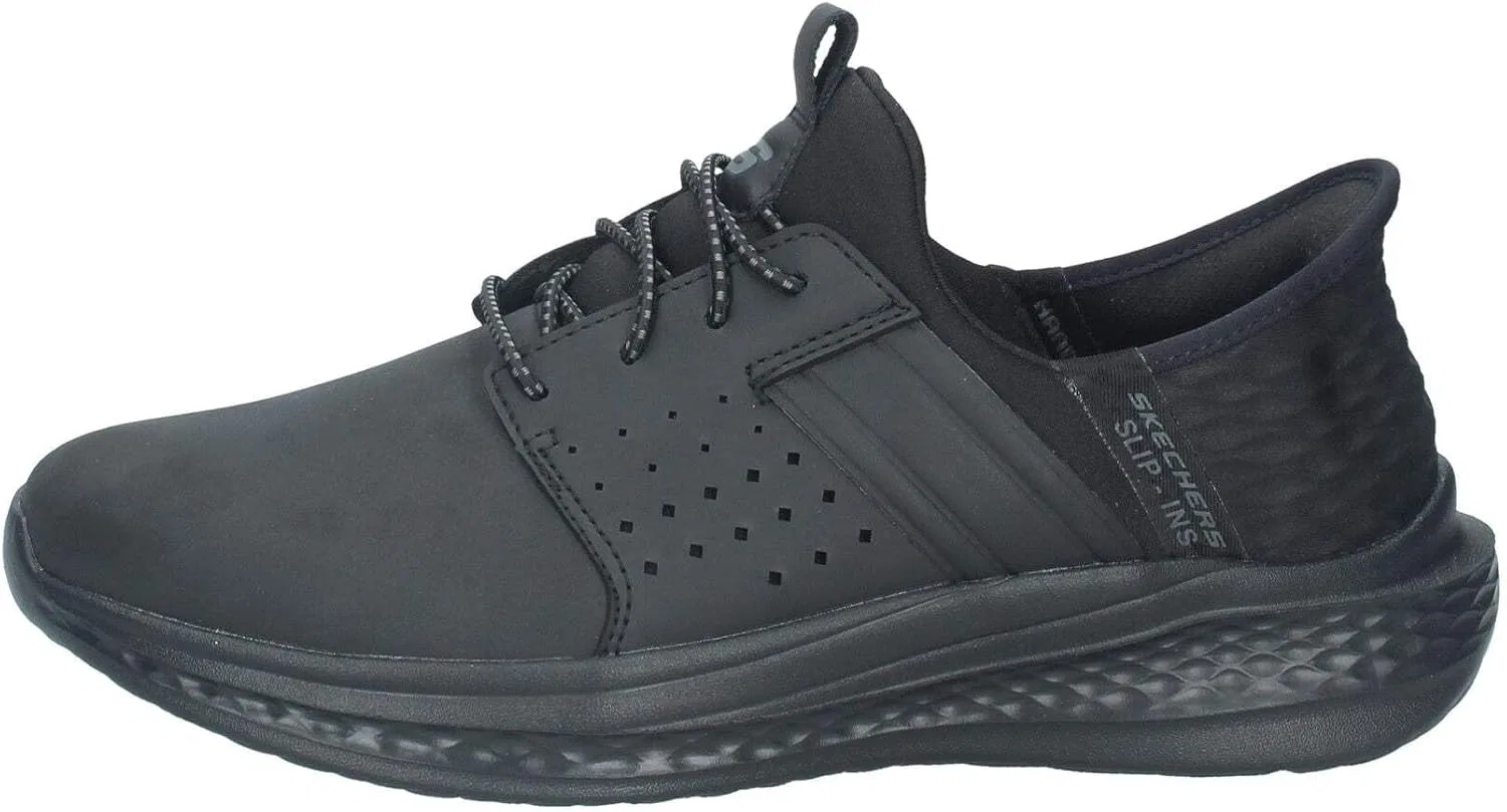 Мужские кроссовки Skechers USA Slade Zachary, Black Mesh Leather