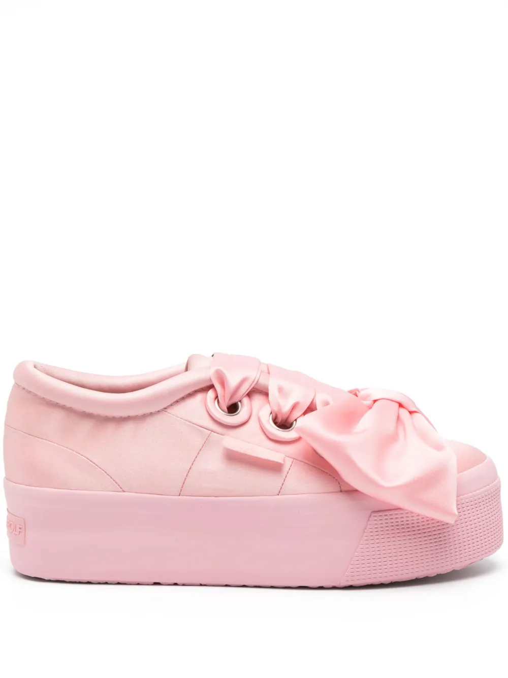 Кеды с бантом из коллаборации с Superga Viktor & Rolf, розовый
