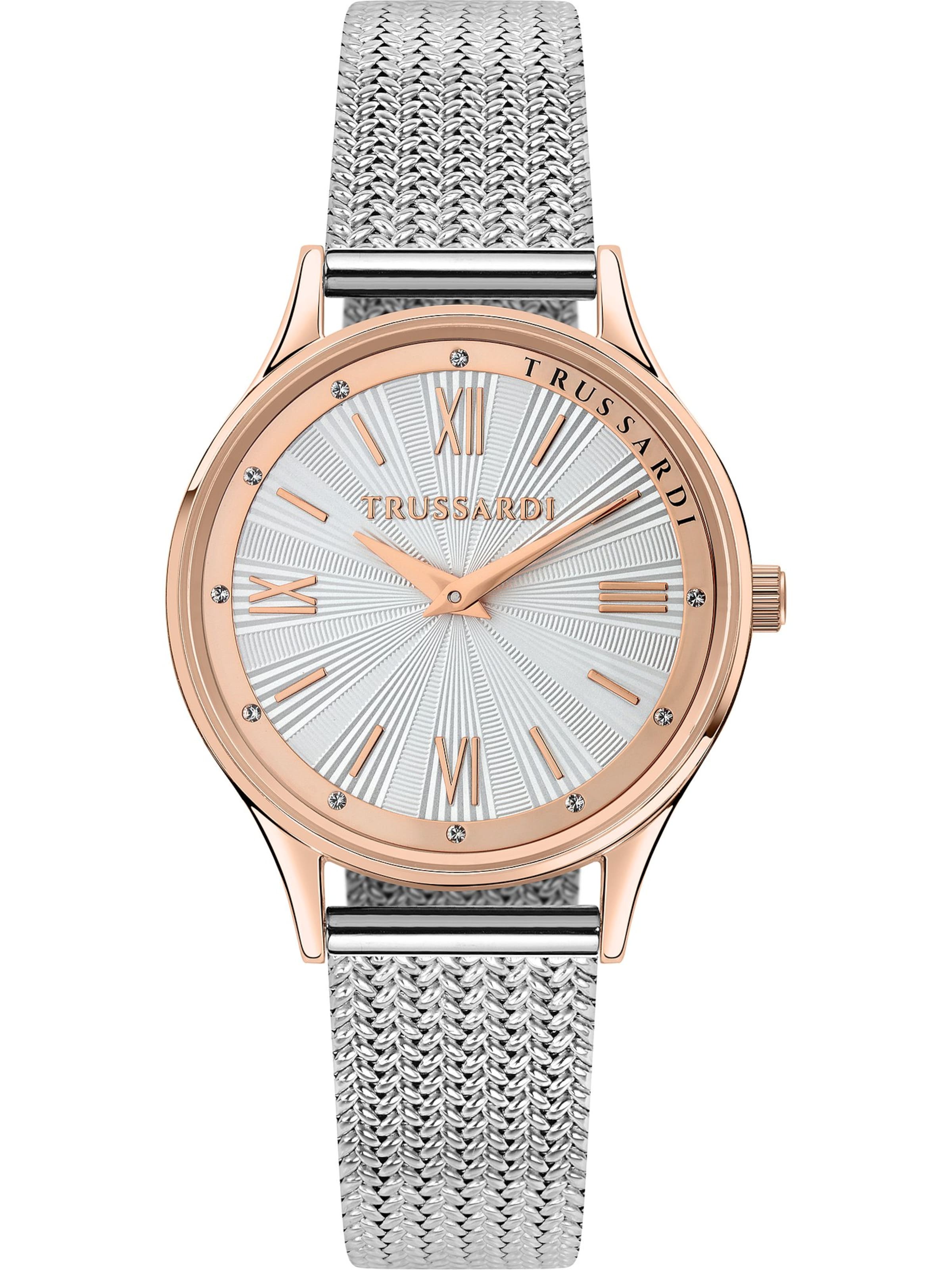 

Trussardi Серебряные аналоговые часы