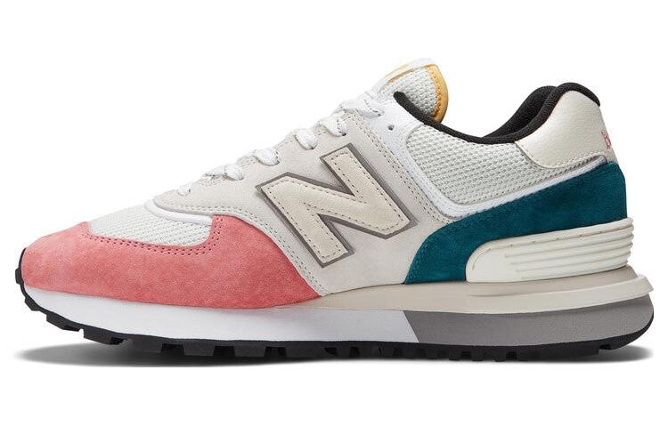 

Кроссовки мужские NB 574 с низким верхом, белые/розовые/зеленые New Balance