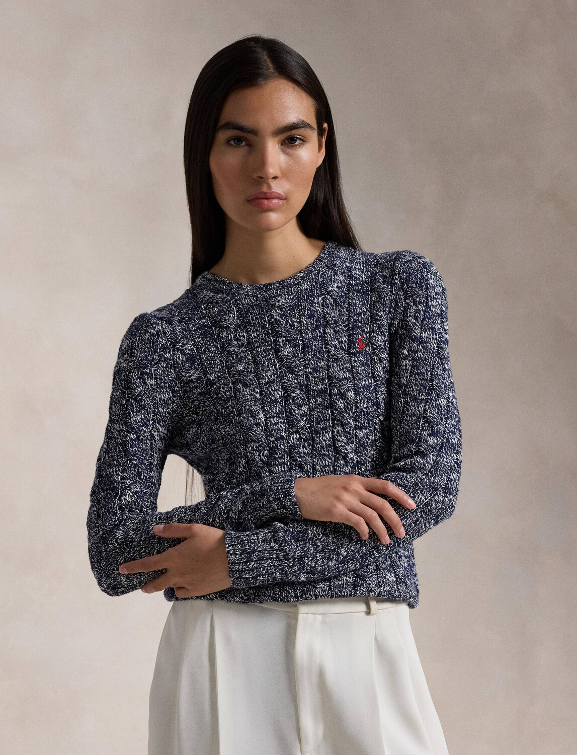 

Свитер POLO RALPH LAUREN Regular Fit, темно-синий
