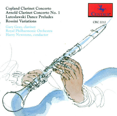 

CD диск Copland / Arnold / Gray / Newstone: Clarinet Concertos