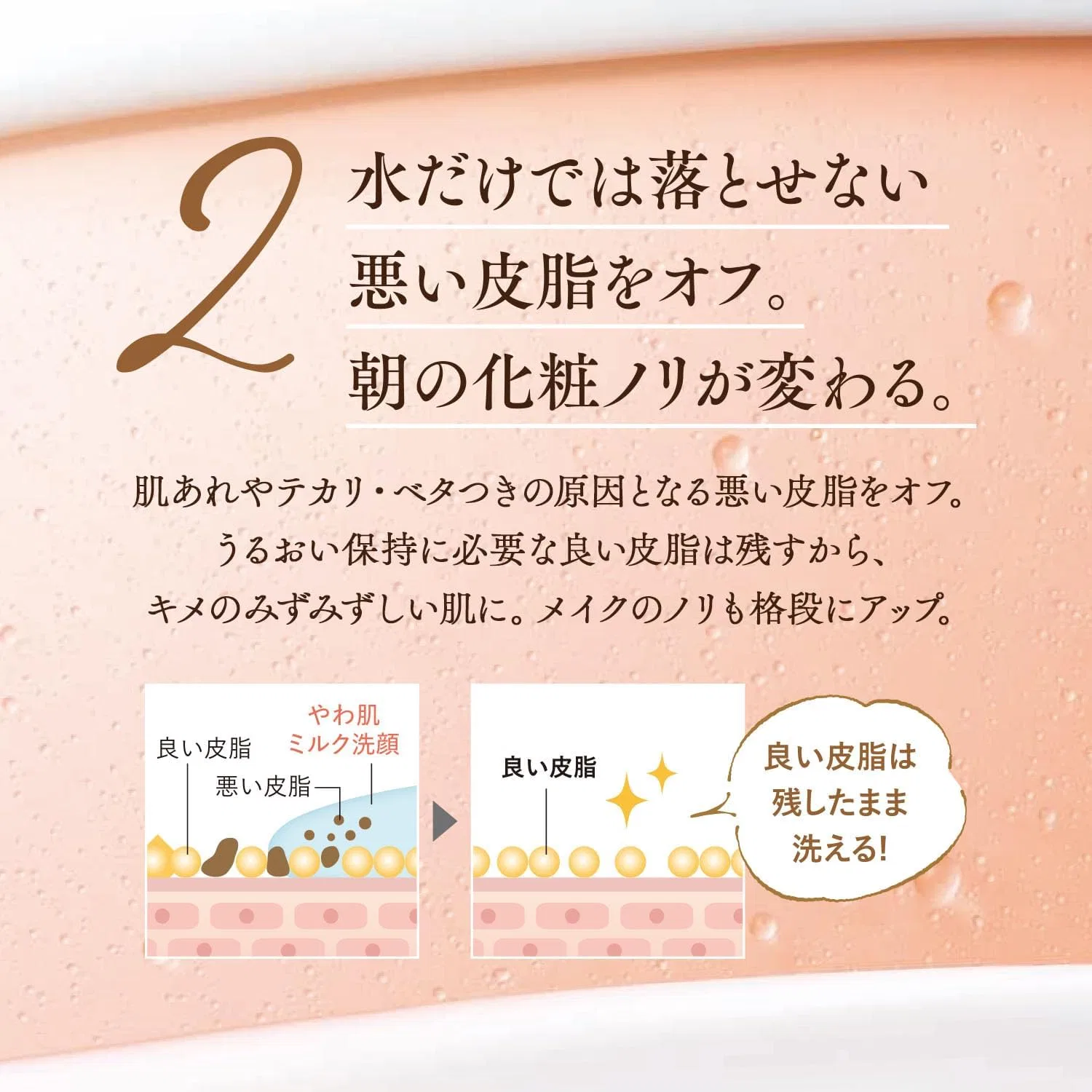 Молочко для умывания Fancl Soft Skin Milk апельсиновый аромат 120 мл — фото 4