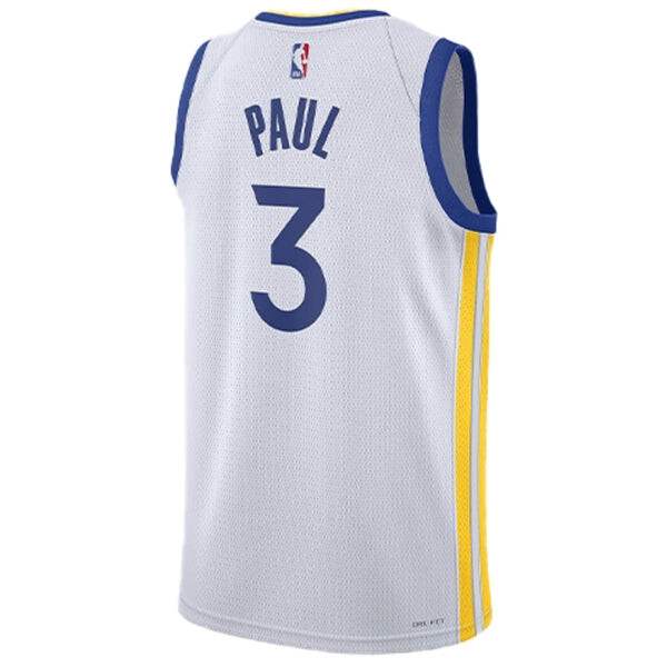 Футболка dri fit nba golden state warriors association edition 22 23 джерси Nike, белый — фото 2