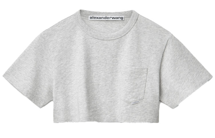 

Alexander Wang Укороченный топ женский серый