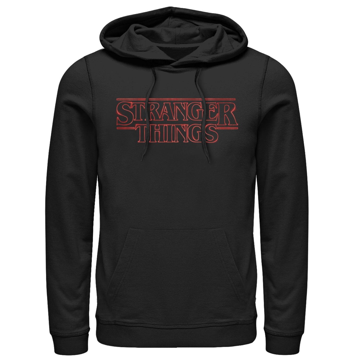 

Мужская толстовка с неоновым логотипом Netflix Stranger Things Licensed Character