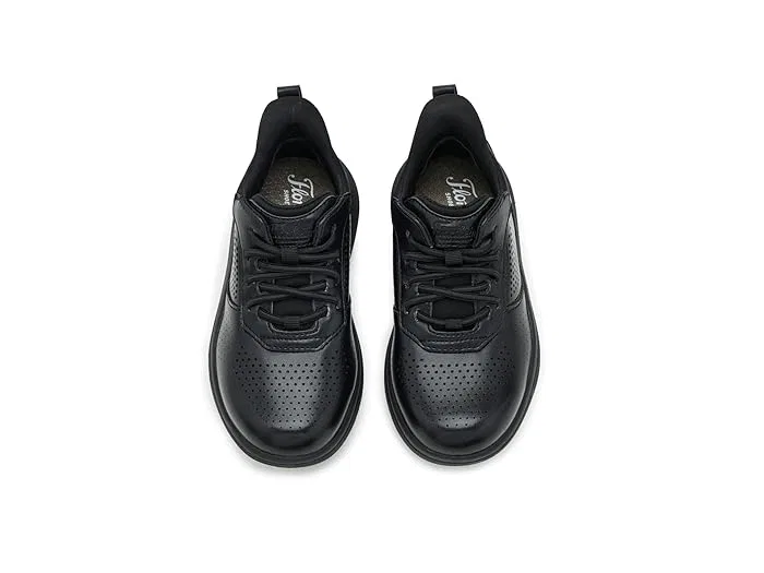 Кроссовки на шнуровке Fleet Perf Toe Florsheim Kids, Black Smooth — фото 3