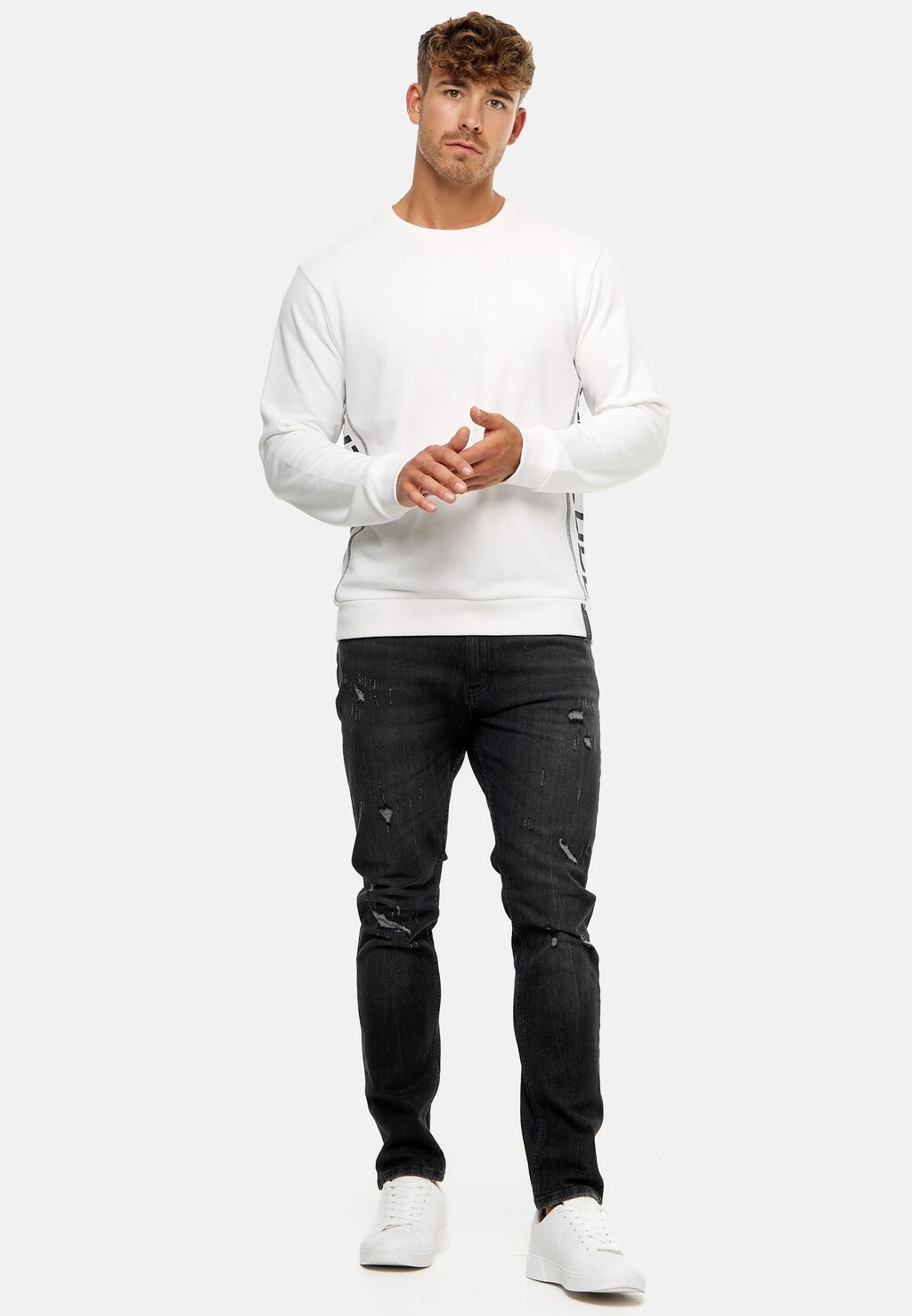 

Толстовка INDICODE JEANS, кремовый