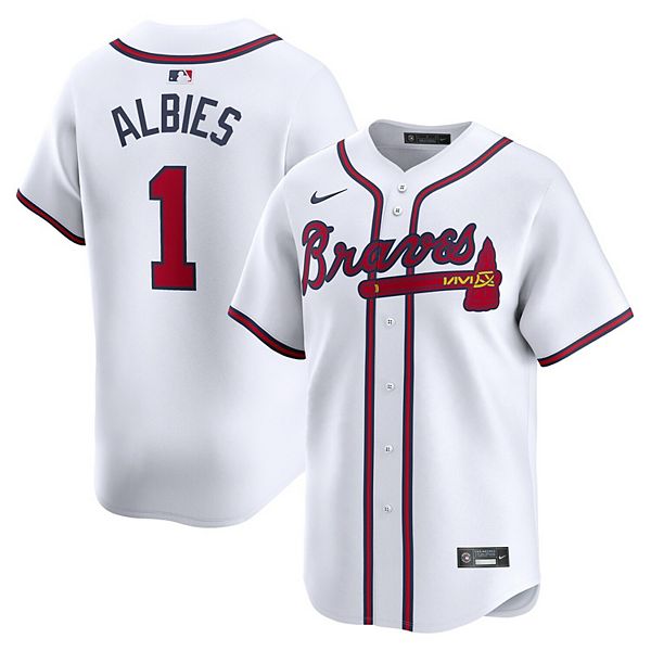 

Футболка Atlanta Braves Home Limited Ozzie Albies Nike