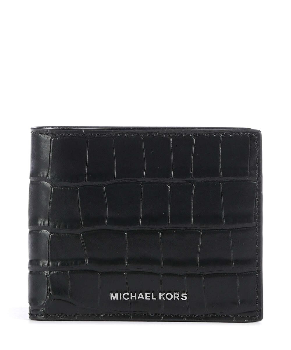 

Кошелек hudson из воловьей кожи с тиснением Michael Kors, черный