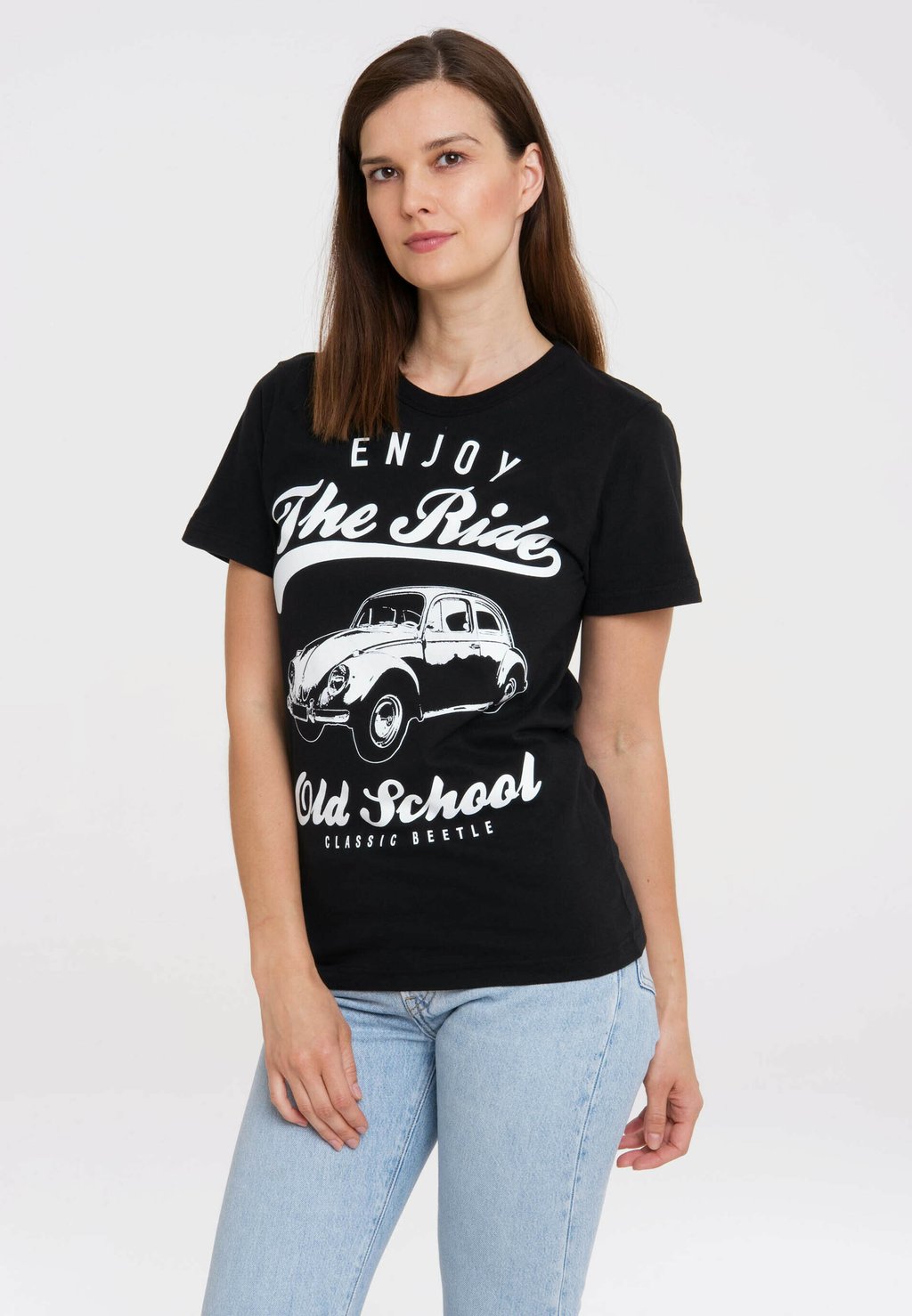 

Футболка с принтом KÄFER LOGOSHIRT, черный
