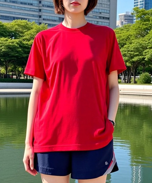 

Футболка с защитой от УФ-излучения Printstar, цвет Glimmer 00300, красный