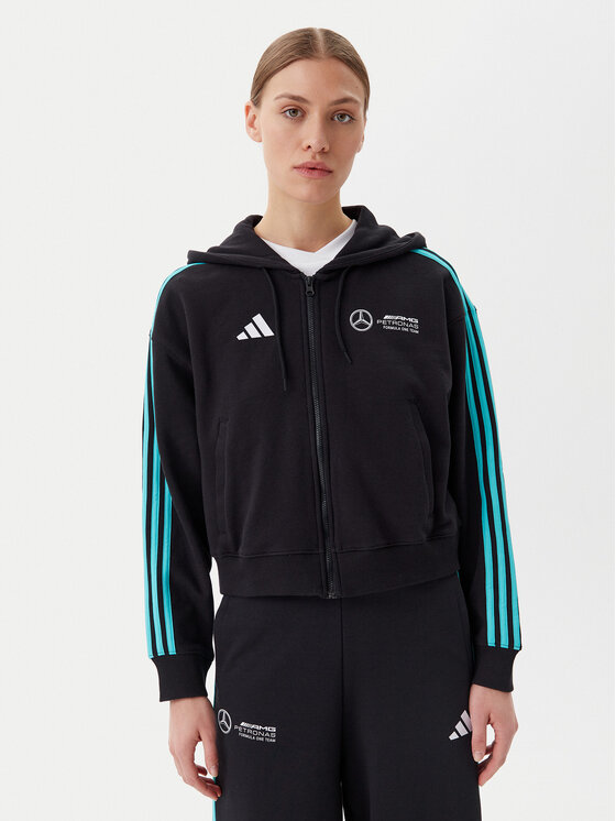 

Свободный крой толстовка Mercedes - AMG Petronas Formula One Team DNA JV5436 Adidas, черный