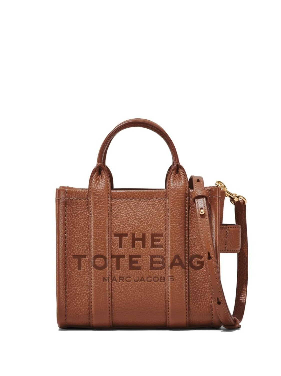 

Marc Jacobs мини-сумка The Leather Tote, коричневый