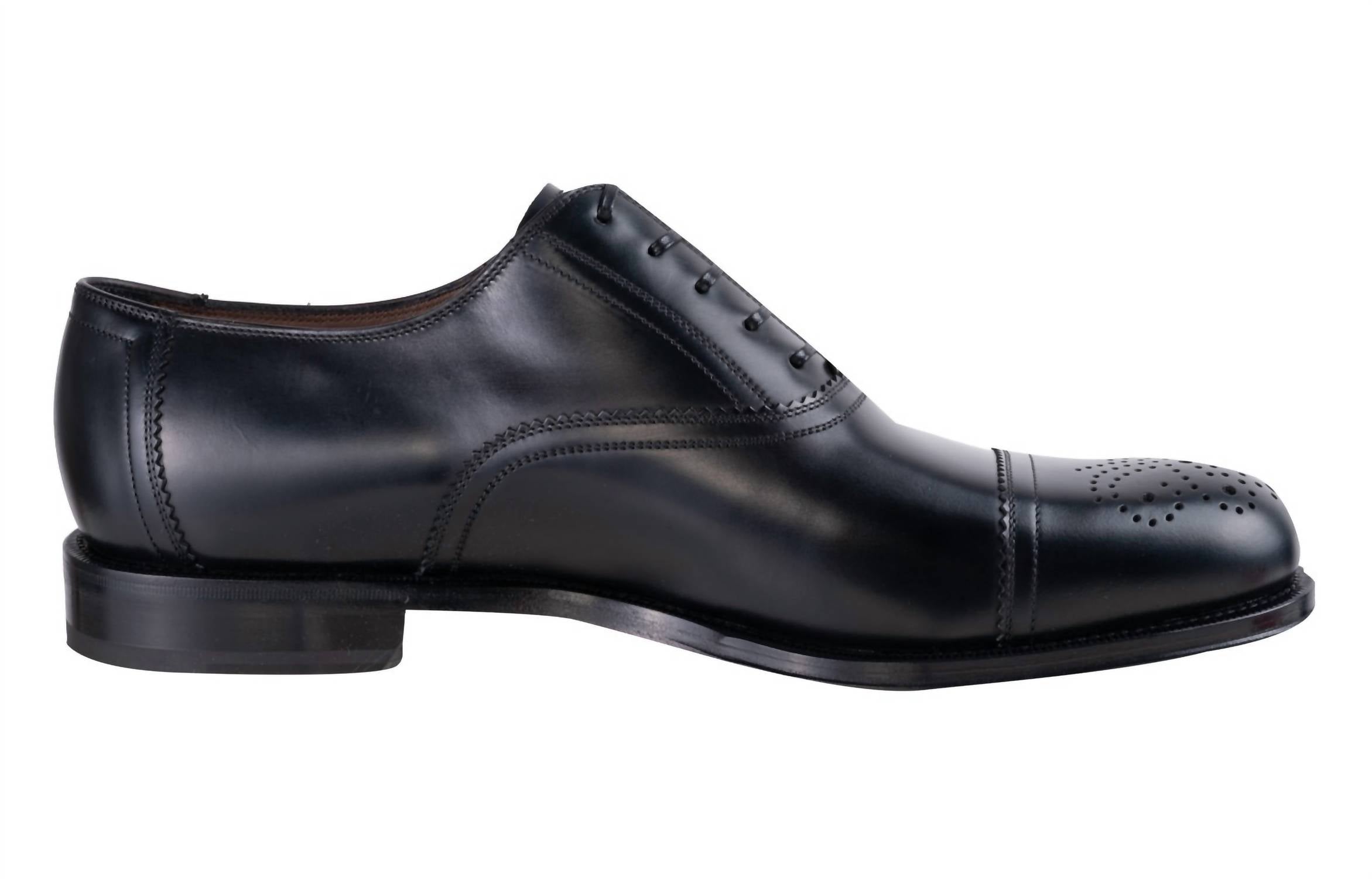 

Salvatore Ferragamo Мужские кожаные туфли на шнуровке, черные