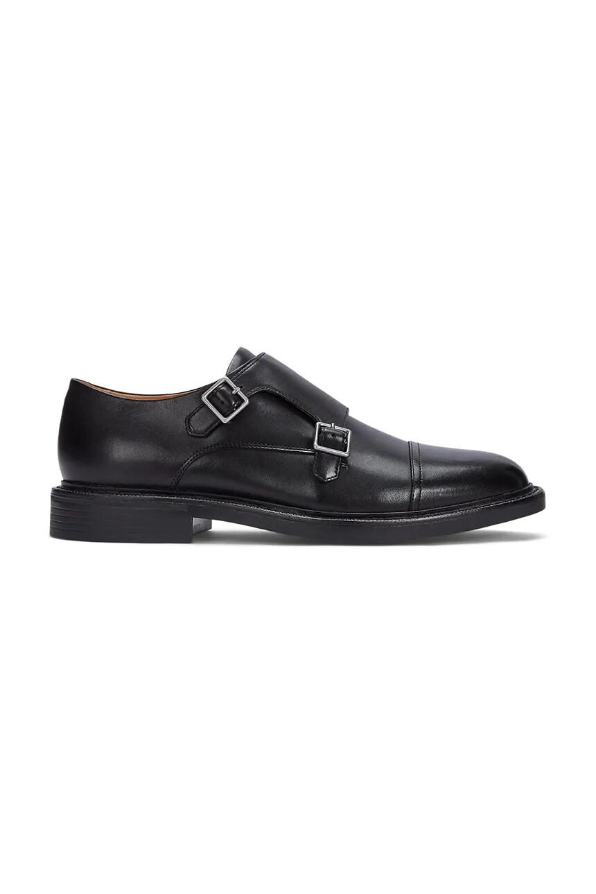 

Asher Dbl Mk Кожаные лоферы Polo Ralph Lauren, черный