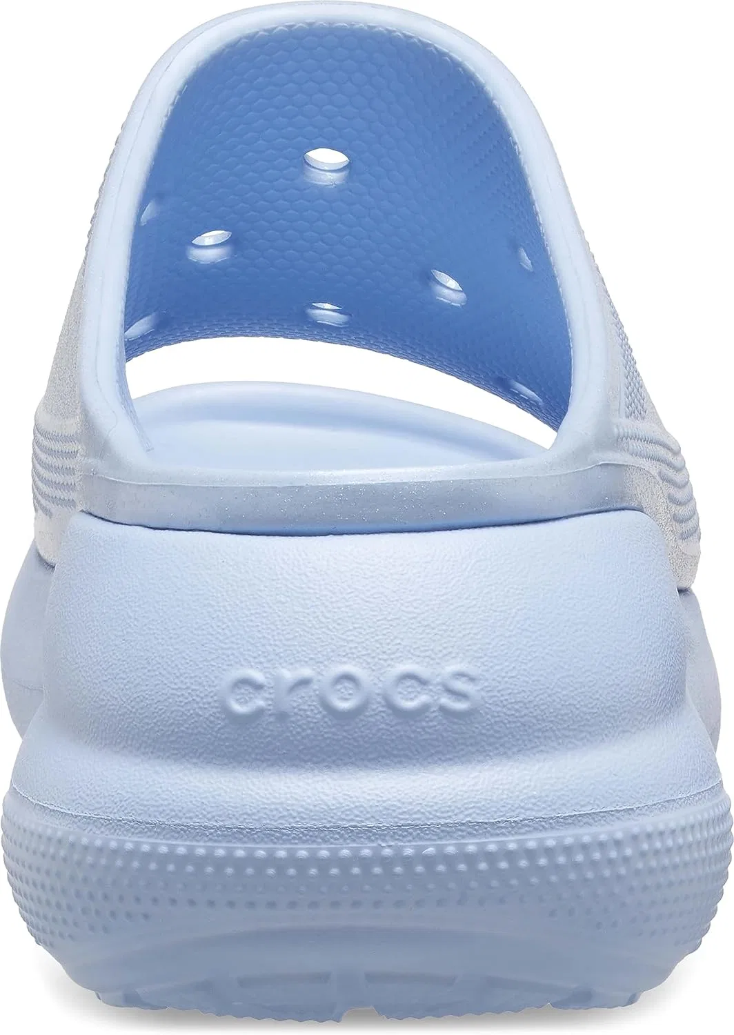 Классические сандалии на платформе Crocs унисекс для взрослых на танкетке, Blue Calcite — фото 2