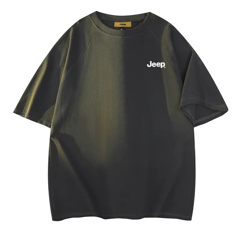 

Футболка Unisex Crew Neck тонкая Heavyweight Jeep, темно-серый