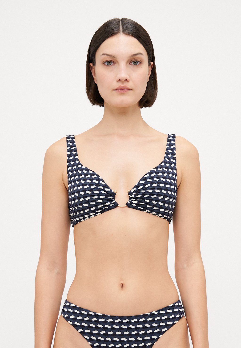 

Верх бикини MALA RING FRONT Seafolly, черный