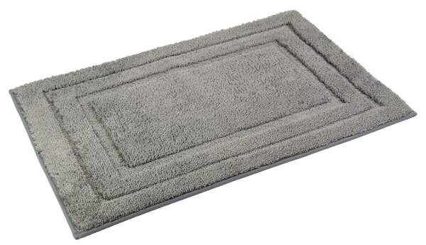 

Коврик для ванной Zollner 00000512, 50x1x80 см, серый